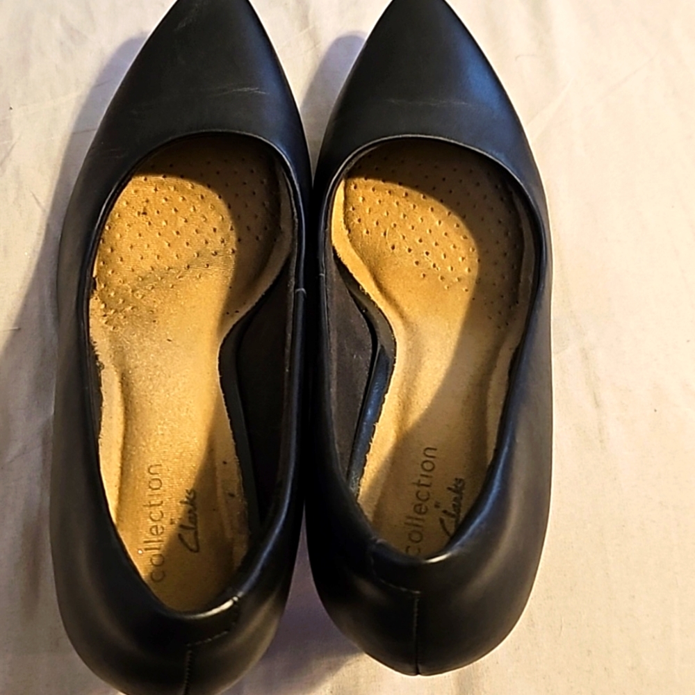 Gently Worn Black pumps size 6.5